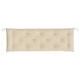 Cojín de banco de jardín tela Oxford beige 150x50x7 cm de vidaXL, Cojines para sillas y sofás - Ref: Foro24-314959, Precio: 2...