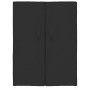 Armario zapatero de tela negro 60x28x90 cm de vidaXL, Zapateros y organizadores de calzado - Ref: Foro24-337261, Precio: 38,5...