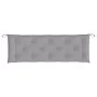 Cojín de banco de jardín tela Oxford gris 150x50x7 cm de vidaXL, Cojines para sillas y sofás - Ref: Foro24-314957, Precio: 29...
