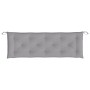 Cojín de banco de jardín tela Oxford gris 150x50x7 cm de vidaXL, Cojines para sillas y sofás - Ref: Foro24-314957, Precio: 25...