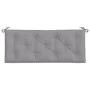 Cojín de banco de jardín tela Oxford gris 120x50x7 cm de vidaXL, Cojines para sillas y sofás - Ref: Foro24-314945, Precio: 38...