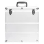 Maletín de maquillaje 37x24x40 cm aluminio plateado de vidaXL, Neceseres - Ref: Foro24-91839, Precio: 64,41 €, Descuento: %