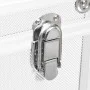 Maletín de maquillaje 37x24x40 cm aluminio plateado de vidaXL, Neceseres - Ref: Foro24-91839, Precio: 64,41 €, Descuento: %