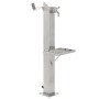 Columna de agua de jardín acero inoxidable cuadrada 95 cm de vidaXL, Sistemas de riego - Ref: Foro24-45455, Precio: 168,09 €,...