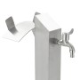 Columna de agua de jardín acero inoxidable cuadrada 95 cm de vidaXL, Sistemas de riego - Ref: Foro24-45455, Precio: 168,09 €,...