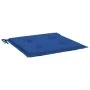 Cojines de silla de jardín 2 uds tela Oxford azul 40x40x3 cm de vidaXL, Cojines para sillas y sofás - Ref: Foro24-314023, Pre...
