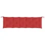 Cojín de banco de jardín tela Oxford rojo 180x50x7 cm de vidaXL, Cojines para sillas y sofás - Ref: Foro24-314974, Precio: 26...