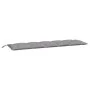 Cojín de banco de jardín tela Oxford gris 180x50x7 cm de vidaXL, Cojines para sillas y sofás - Ref: Foro24-314969, Precio: 24...