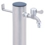 Fuente de agua para jardín acero inoxidable redonda 40 cm de vidaXL, Sistemas de riego - Ref: Foro24-364500, Precio: 30,01 €,...