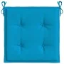 Cojines de silla de jardín 6 uds tela Oxford azul 50x50x3 cm de vidaXL, Cojines para sillas y sofás - Ref: Foro24-314047, Pre...