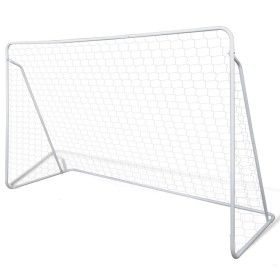 Portería de fútbol acero de alta calidad 240x90 x150 cm de vidaXL, Porterías de fútbol - Ref: Foro24-90572, Precio: 65,96 €, ...