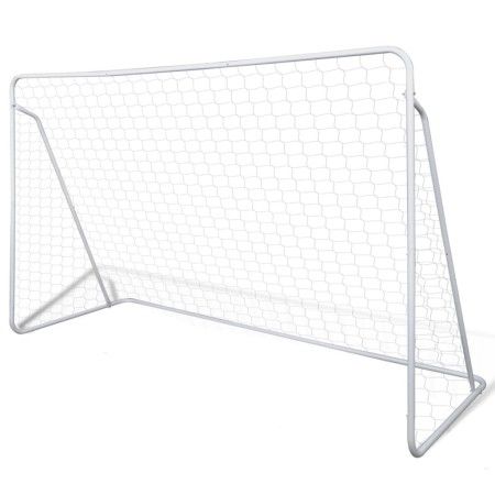 Portería de fútbol acero de alta calidad 240x90 x150 cm de vidaXL, Porterías de fútbol - Ref: Foro24-90572, Precio: 65,96 €, ...