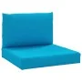 Cojines para palets 2 unidades tela Oxford azul claro de vidaXL, Cojines para sillas y sofás - Ref: Foro24-315056, Precio: 45...