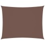 Toldo de vela rectangular tela Oxford marrón 2x3,5 m en Sombrillas | Comprar online en Foru.es