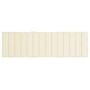 Cojín de tumbona de tela Oxford crema 200x70x3 cm de vidaXL, Cojines para sillas y sofás - Ref: Foro24-314220, Precio: 39,98 ...