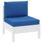 Cojines para palets 2 unidades tela Oxford azul de vidaXL, Cojines para sillas y sofás - Ref: Foro24-315062, Precio: 44,67 €,...