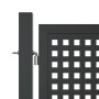 Puerta de jardín acero gris antracita 300x225 cm de vidaXL, Puertas de jardín - Ref: Foro24-154569, Precio: 865,16 €, Descuen...
