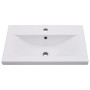 Mueble con lavabo madera de ingeniería blanco de vidaXL, Tocadores de baño - Ref: Foro24-3071540, Precio: 160,29 €, Descuento: %