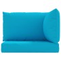 Cojines para palets 3 unidades tela Oxford azul claro de vidaXL, Cojines para sillas y sofás - Ref: Foro24-315068, Precio: 44...