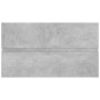 Mueble con lavabo madera de ingeniería gris hormigón de vidaXL, Tocadores de baño - Ref: Foro24-3071553, Precio: 191,62 €, De...