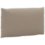 Cojines para palets 3 unidades tela Oxford gris taupé de vidaXL, Cojines para sillas y sofás - Ref: Foro24-315072, Precio: 67...