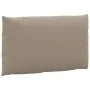 Cojines para palets 3 unidades tela Oxford gris taupé de vidaXL, Cojines para sillas y sofás - Ref: Foro24-315072, Precio: 64...