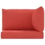 Cojines para palets 3 unidades tela Oxford rojo de vidaXL, Cojines para sillas y sofás - Ref: Foro24-315070, Precio: 26,54 €,...