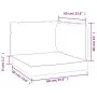 Cojines para palets 3 unidades tela Oxford rojo de vidaXL, Cojines para sillas y sofás - Ref: Foro24-315070, Precio: 26,54 €,...