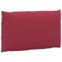 Cojines para palets 3 unidades tela Oxford rojo tinto de vidaXL, Cojines para sillas y sofás - Ref: Foro24-315073, Precio: 36...