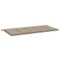 Cojín de banco de jardín tela Oxford gris taupé 100x50x3 cm de vidaXL, Cojines para sillas y sofás - Ref: Foro24-47621, Preci...