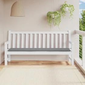Cojín de banco de jardín tela Oxford gris 200x50x3 cm de vidaXL, Cojines para sillas y sofás - Ref: Foro24-47607, Precio: 28,...