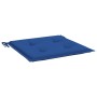 Cojines de silla de jardín 2 uds tela Oxford azul 50x50x3 cm de vidaXL, Cojines para sillas y sofás - Ref: Foro24-314059, Pre...