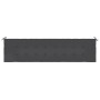Cojín de banco de jardín tela Oxford negro 200x50x3 cm de vidaXL, Cojines para sillas y sofás - Ref: Foro24-47613, Precio: 30...