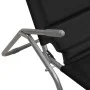 Folding lounger 2 pcs textilene steel with black coating by vidaXL, Loungers - Ref: Foro24-312475, Price: 157,22 €, Discount: %