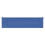 Cojín de banco de jardín tela Oxford azul 200x50x3 cm de vidaXL, Cojines para sillas y sofás - Ref: Foro24-314099, Precio: 23...