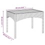 Sillas reclinables jardín 2 uds con mesa ratán sintético gris de vidaXL, Sillas de jardín - Ref: Foro24-319909, Precio: 275,9...