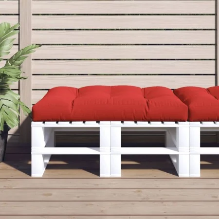 Cojín para sofá de palets de tela rojo 120x80x12 cm de vidaXL, Cojines para sillas y sofás - Ref: Foro24-314418, Precio: 42,5...
