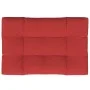 Cojín para sofá de palets de tela rojo 120x80x12 cm de vidaXL, Cojines para sillas y sofás - Ref: Foro24-314418, Precio: 42,5...