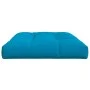 Cojín para sofá de palets de tela azul 120x80x12 cm de vidaXL, Cojines para sillas y sofás - Ref: Foro24-314416, Precio: 43,9...
