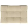 Cojín para sofá de palets de tela beige 120x80x12 cm de vidaXL, Cojines para sillas y sofás - Ref: Foro24-314415, Precio: 52,...
