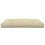 Cojín para sofá de palets de tela beige 120x80x12 cm de vidaXL, Cojines para sillas y sofás - Ref: Foro24-314415, Precio: 52,...