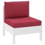 Cojines para palets 2 unidades tela Oxford rojo de vidaXL, Cojines para sillas y sofás - Ref: Foro24-315061, Precio: 35,36 €,...