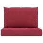 Cojines para palets 2 unidades tela Oxford rojo de vidaXL, Cojines para sillas y sofás - Ref: Foro24-315061, Precio: 35,36 €,...