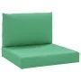 Cojines para palets 2 unidades tela Oxford verde de vidaXL, Cojines para sillas y sofás - Ref: Foro24-315057, Precio: 25,22 €...