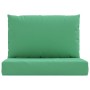 Cojines para palets 2 unidades tela Oxford verde de vidaXL, Cojines para sillas y sofás - Ref: Foro24-315057, Precio: 35,96 €...