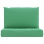 Cojines para palets 2 unidades tela Oxford verde de vidaXL, Cojines para sillas y sofás - Ref: Foro24-315057, Precio: 25,22 €...