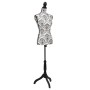 Maniquí busto de mujer exhibición negro y blanco de vidaXL, Galanes de noche - Ref: Foro24-30021, Precio: 75,90 €, Descuento: %