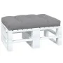 Cojín para muebles de palets tela gris 120x80x12 cm de vidaXL, Cojines para sillas y sofás - Ref: Foro24-41511, Precio: 58,00...