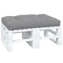 Cojín para muebles de palets tela gris 120x80x12 cm de vidaXL, Cojines para sillas y sofás - Ref: Foro24-41511, Precio: 58,87...