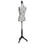 Maniquí busto de mujer exhibición negro y blanco de vidaXL, Galanes de noche - Ref: Foro24-30021, Precio: 75,90 €, Descuento: %